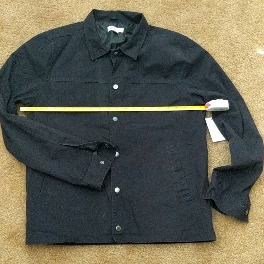 The rail men cotton wash break jacket size medium